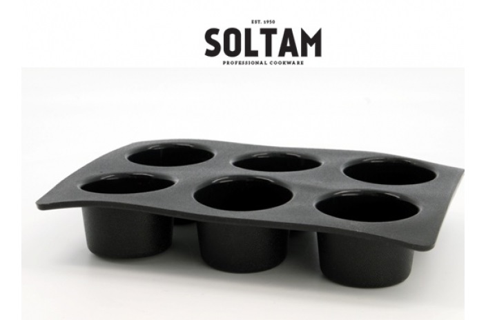 תבנית סיליקון 6 שקעים- SOLTAM