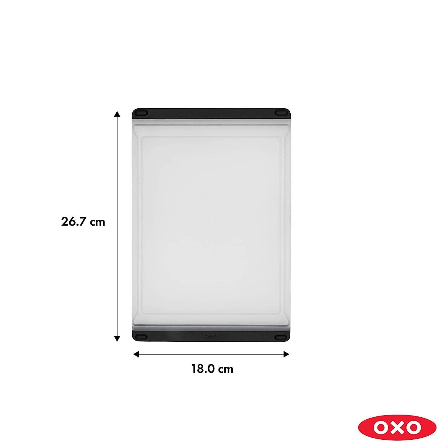 קרש חיתוך פס שחור קטן - OXO