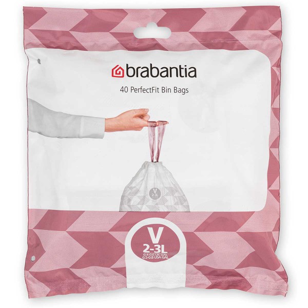 שקיות אשפה (V) לפח 3 ליטר - Barbantia-ברבנטיה