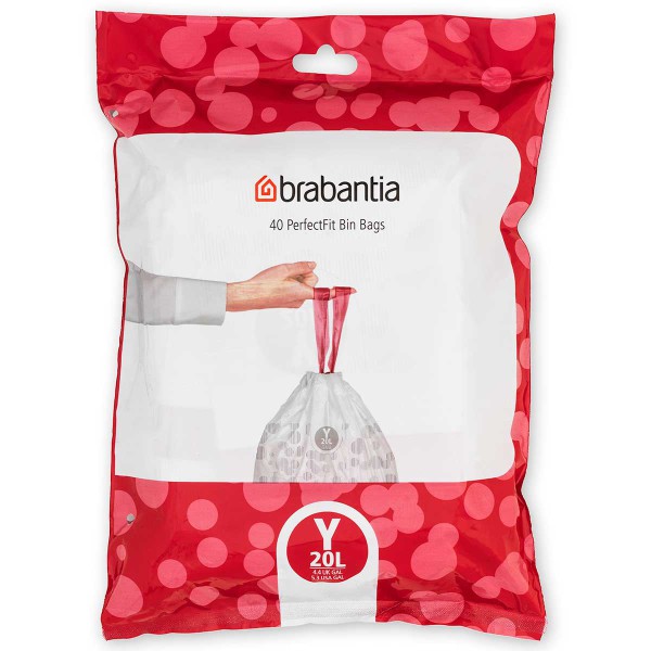 שקיות אשפה (Y) לפח 20 ליטר - Barbantia-ברבנטיה