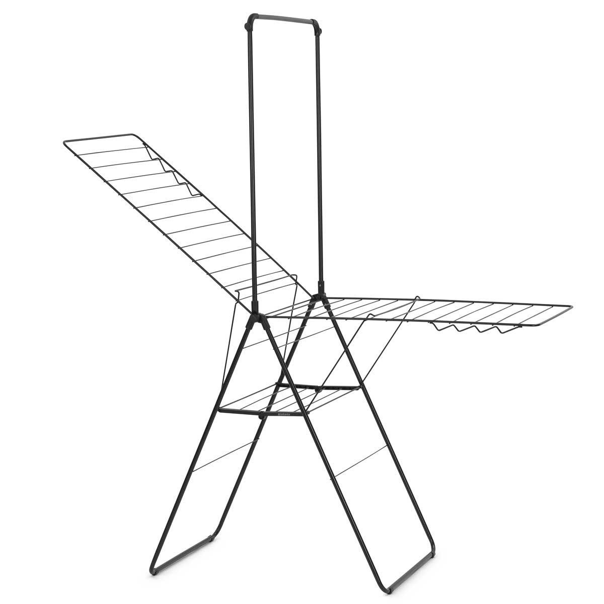 מתלה כביסה מתקפל 25 מטר עם מוט תליה - Brabantia