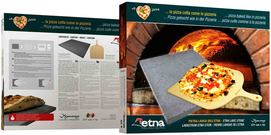 אבן שמוט לפיצה + מרים פיצה - Etna