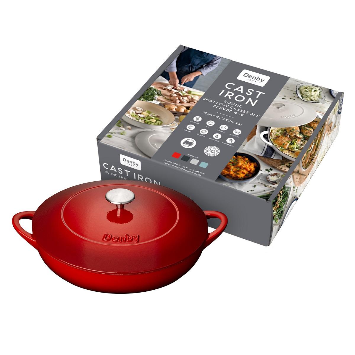 סיר סוטז יציקת ברזל 30 ס"מ - Denby