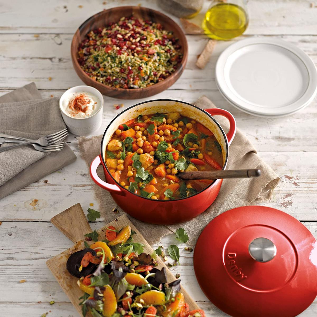 סיר יציקת ברזל 24 ס"מ - Denby