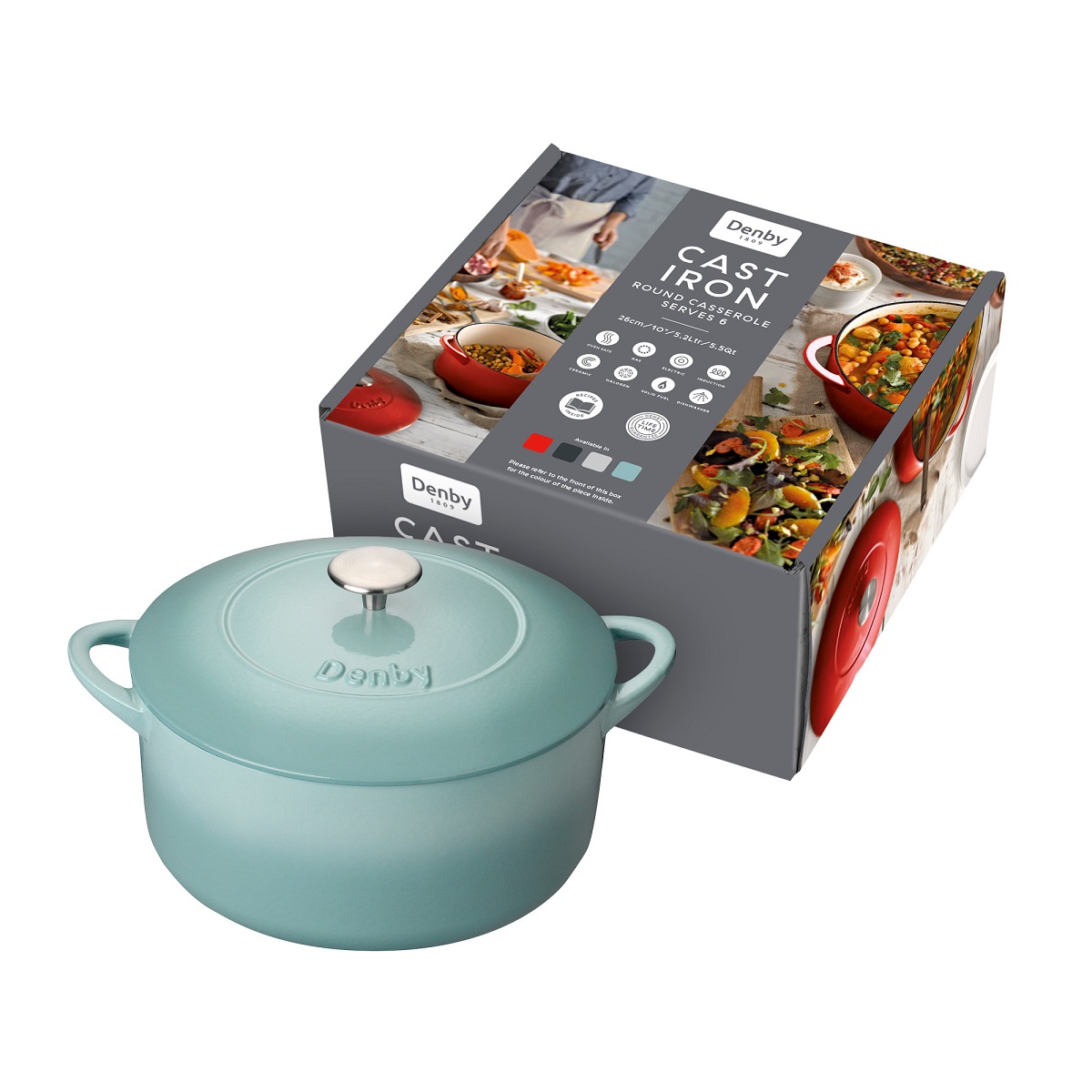 סיר יציקת ברזל 26 ס"מ - Denby