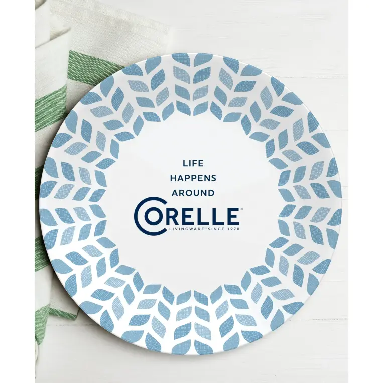 סט 12 צלחות קורנינג קורל דגם (137) Corning Corelle - Northern Pines