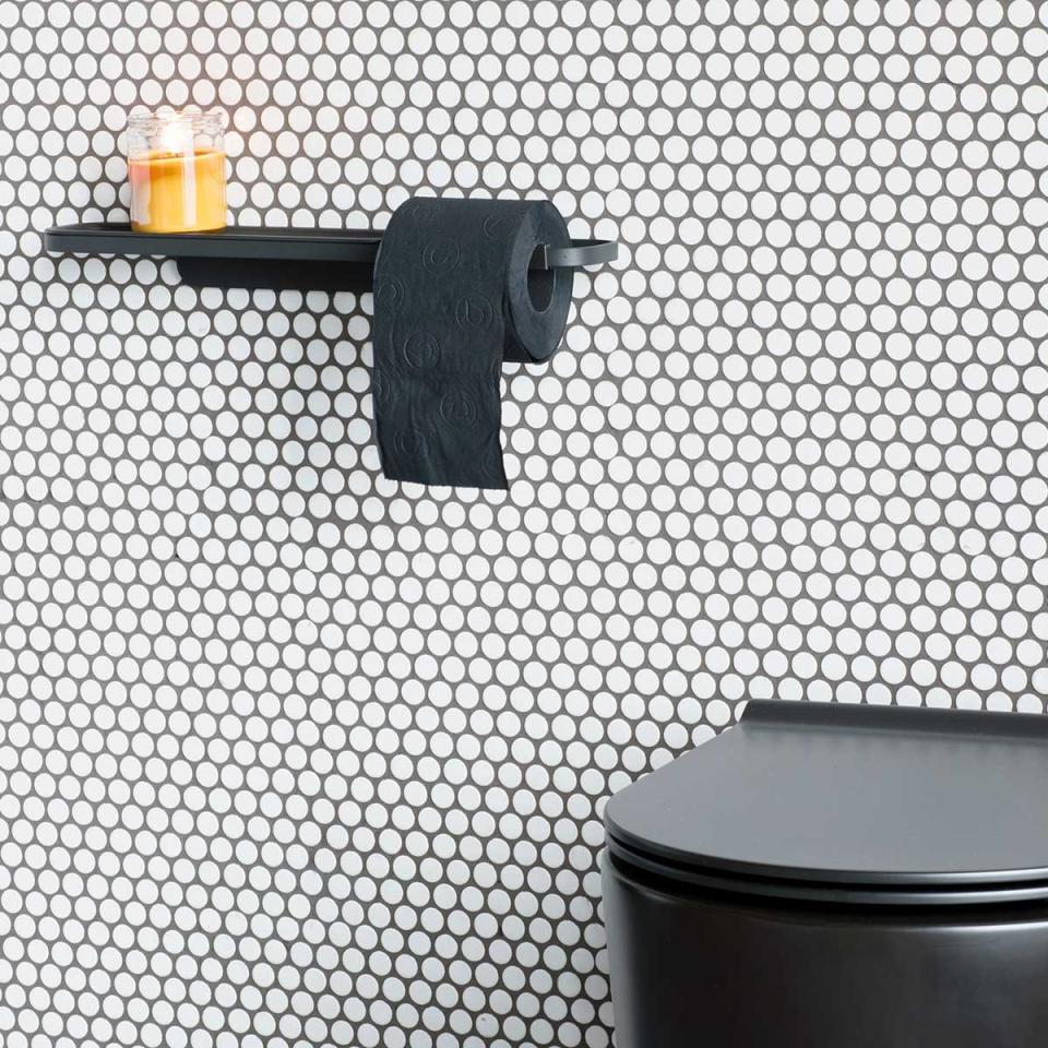מתקן לנייר טואלט ומדף - Brabantia