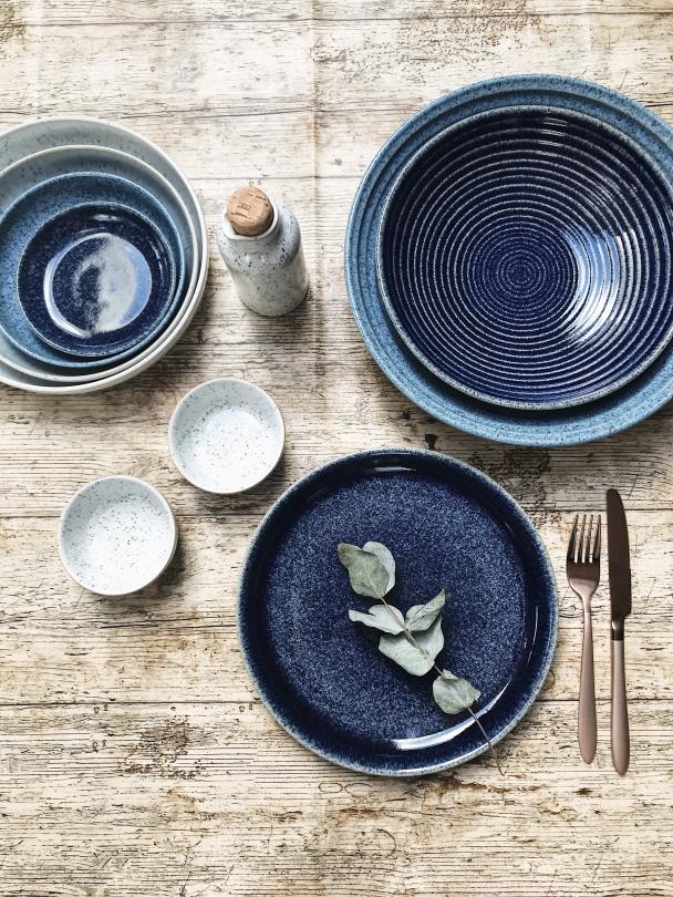 קערת ספירלה 25.5 ס"מ Denby - Studio Blue