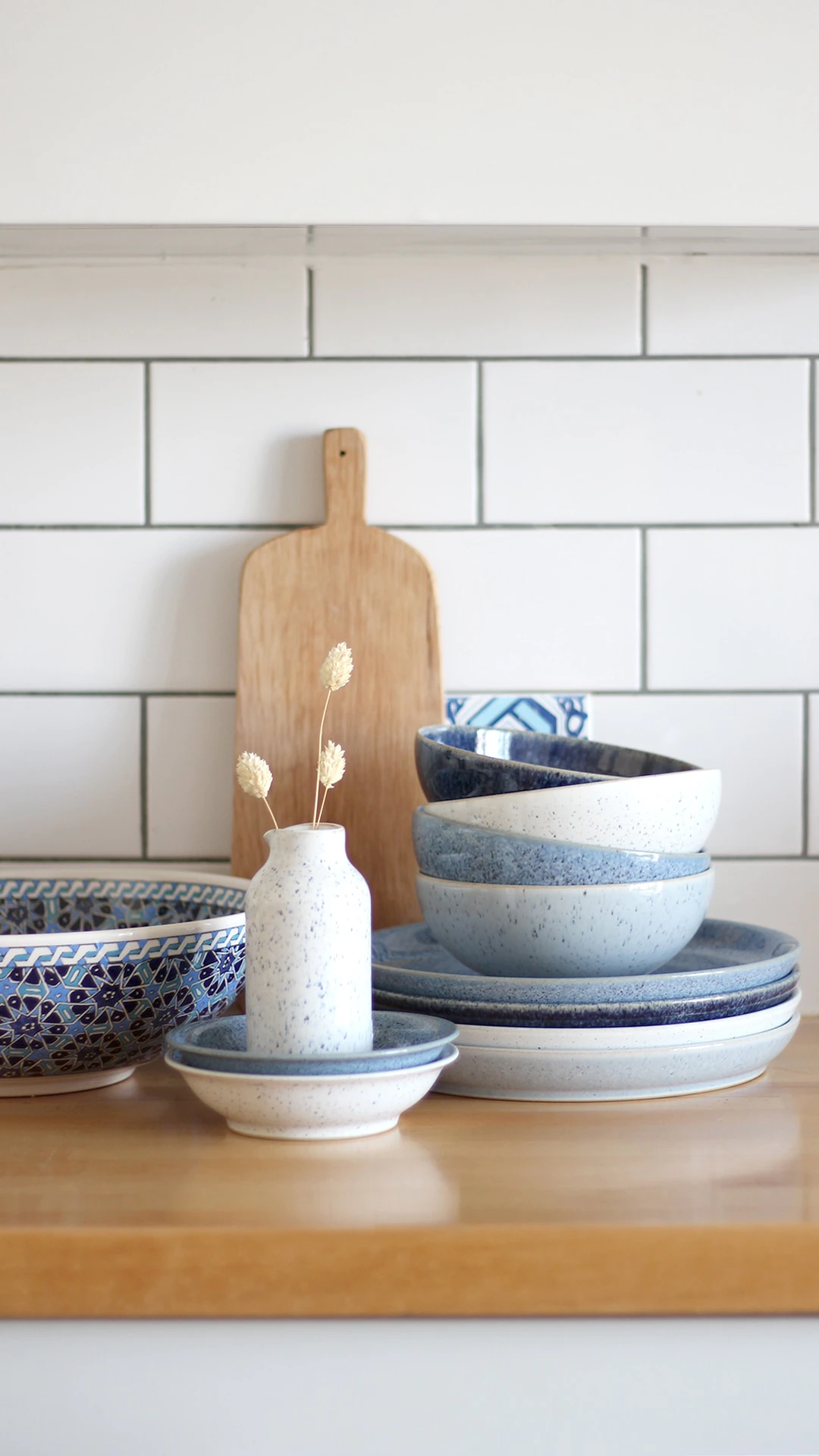 קערת דגנים 17 ס"מ Denby - Studio Blue