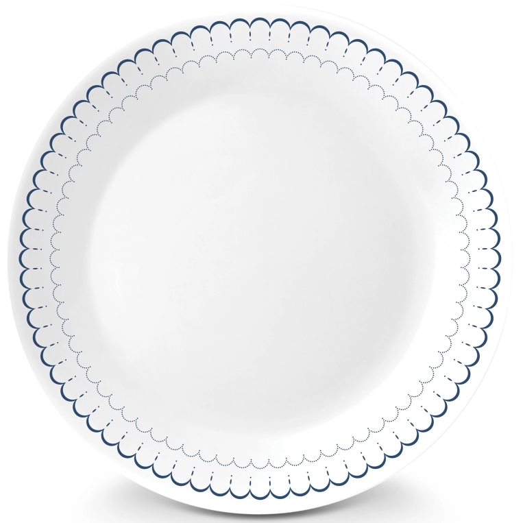 סט 18 צלחות קורנינג קורל דגם (067) Corning Corelle - Caspian