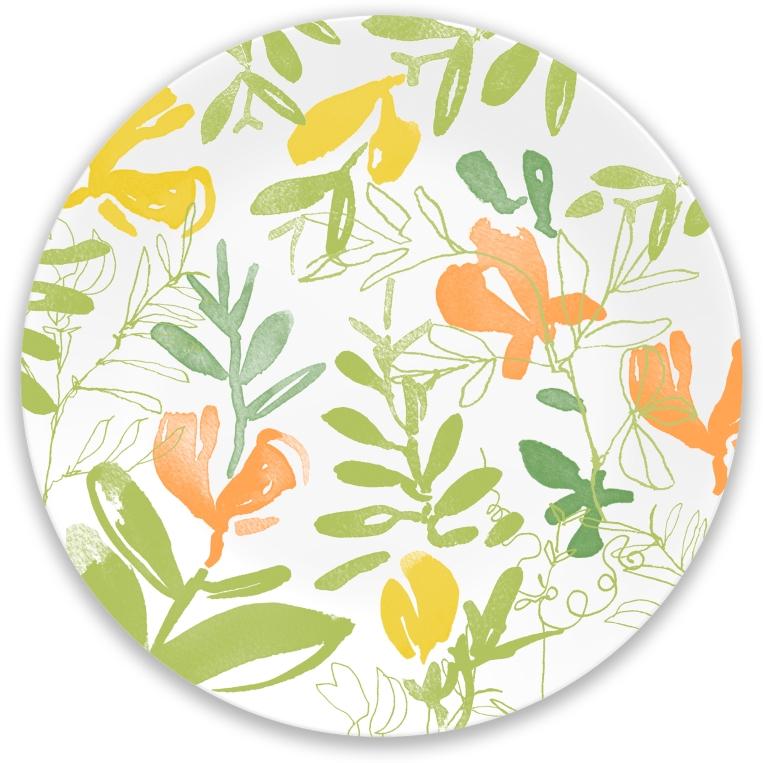צלחות קורנינג קורל דגם (103) Corning Corelle - Contemporary Fruit