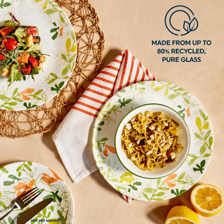 צלחות קורנינג קורל דגם (103) Corning Corelle - Contemporary Fruit