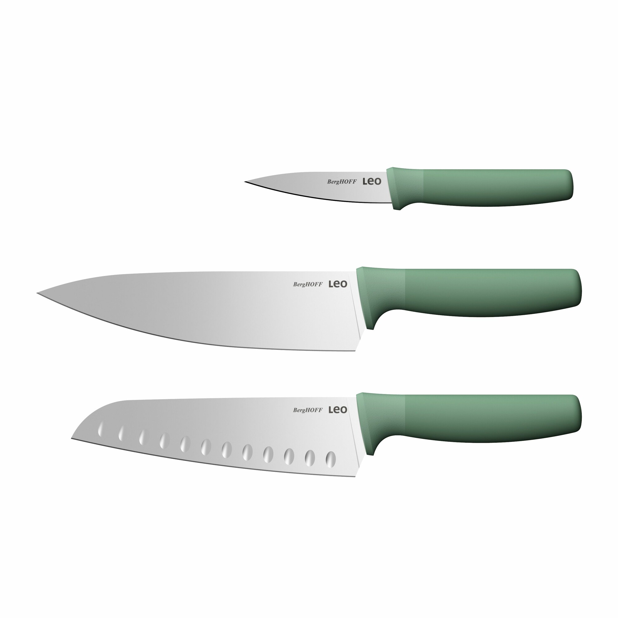סט 3 סכיני מטבח מסידרת BergHOFF - Forest