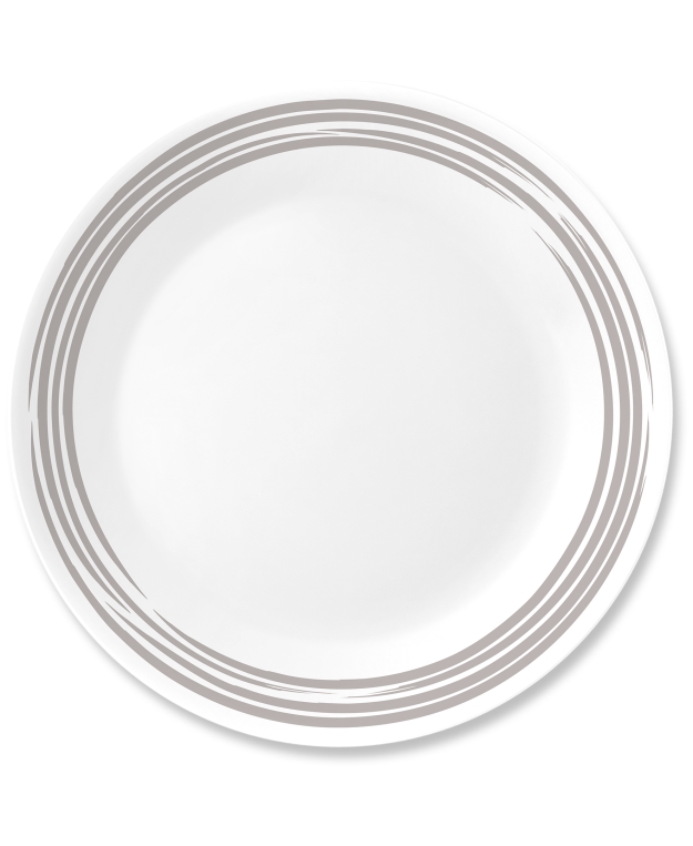 צלחות קורנינג קורל דגם (126) Corning Corelle - Brushed Silver