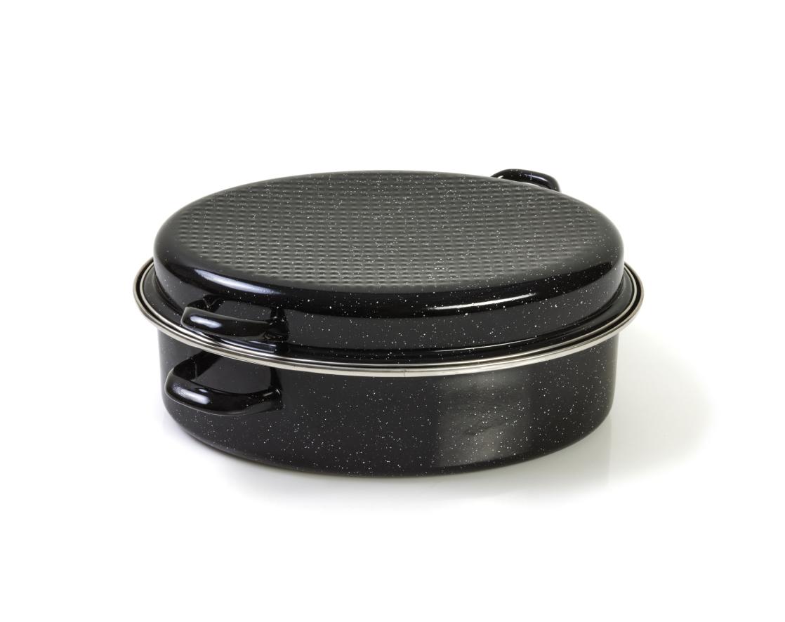 סיר ברזל  רוסטר אמייל אובלי 6....