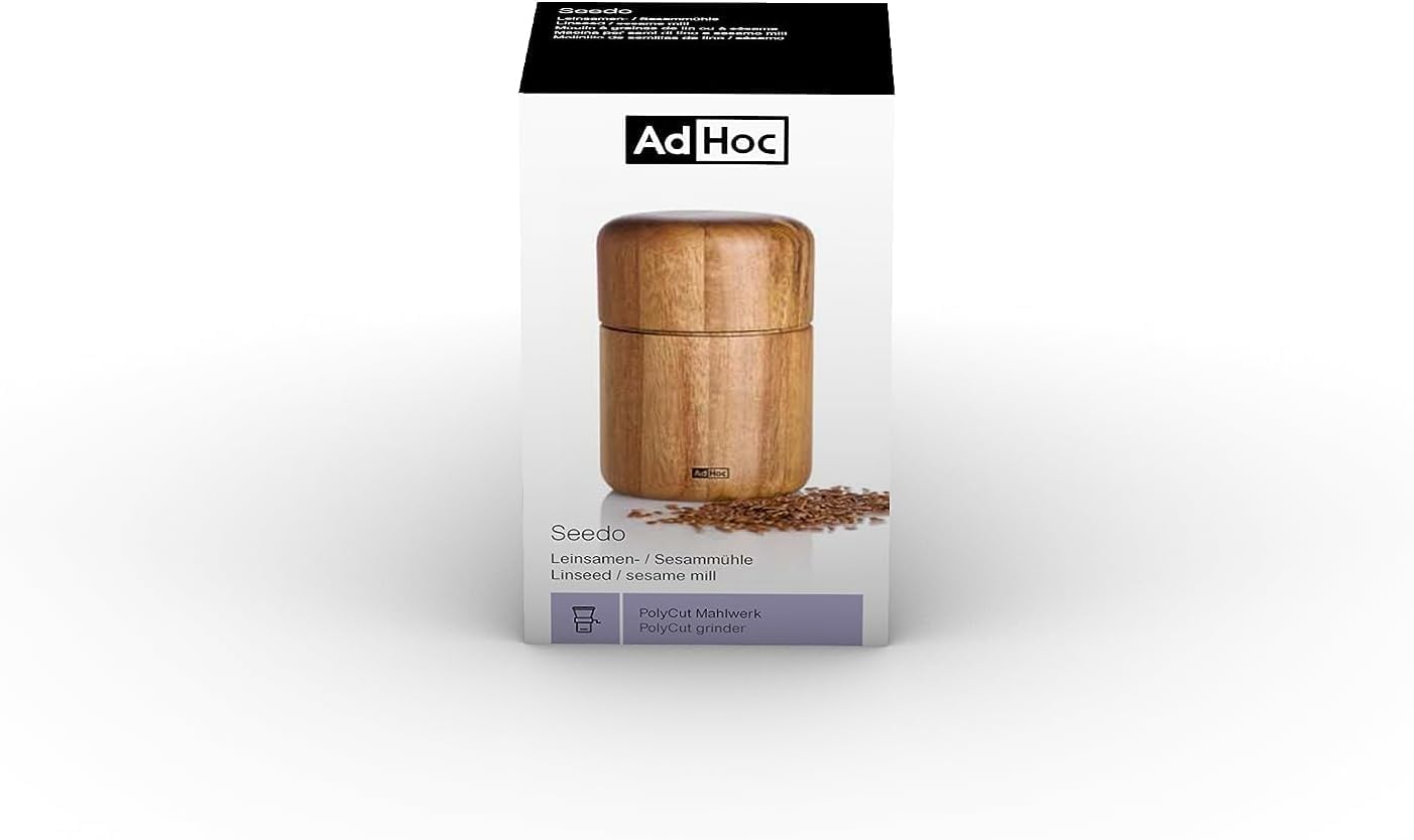 מטחנת עץ מקצועית לזרעי פישתן - AdHoc
