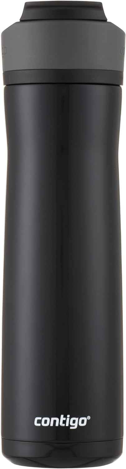 בקבוק נירוסטה Ashland Chill 2.0 שחור 720 מ"ל - Contigo