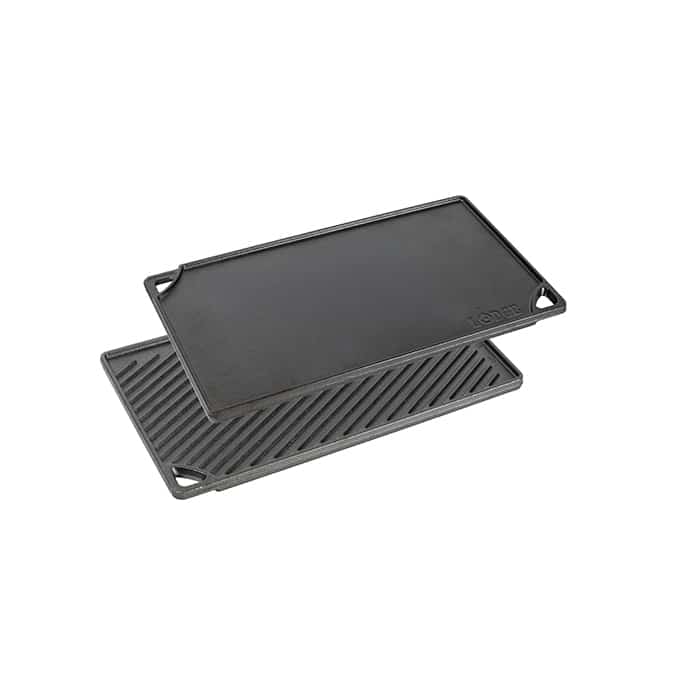 פלאנצ'ה גריל יציקת ברזל דו צדדית 42.54X24.1 ס"מ - Lodge- LDP3