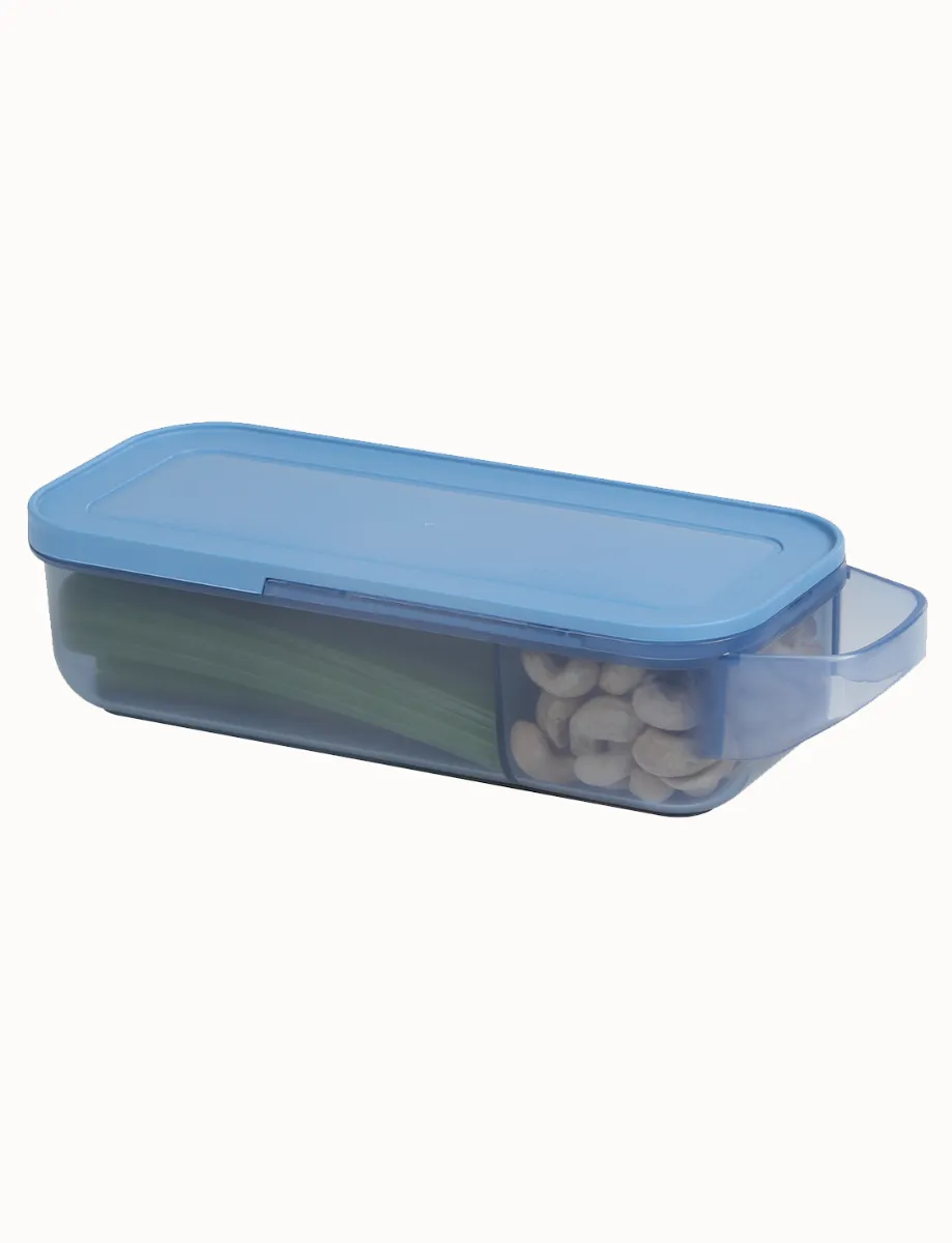 איחסונית מלבנית צרה מחולקת 445 מ"ל - Sistema