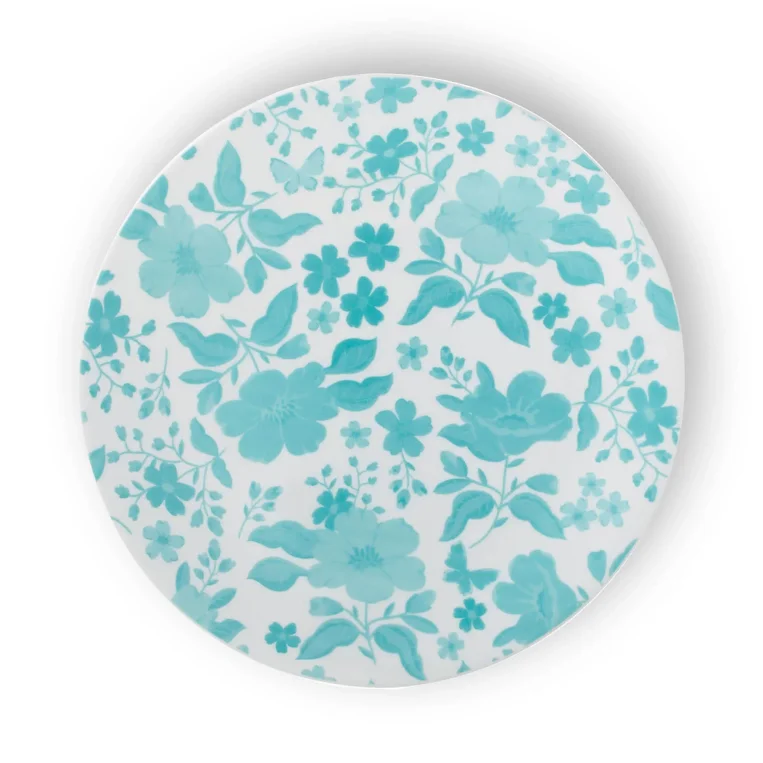 סט 18 צלחות קורנינג קורל דגם (140) Corning Corelle - Teal