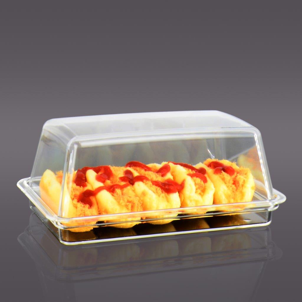 כלי לחמאה אקרילי גדול