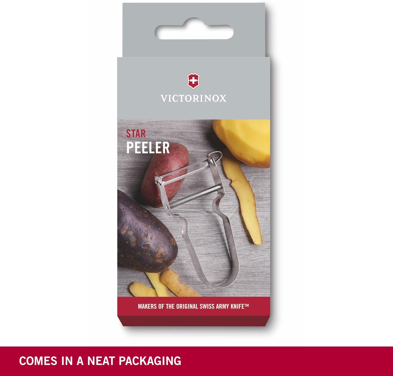 קולפן ירקות נירוסטה דגם Victorinox - rex