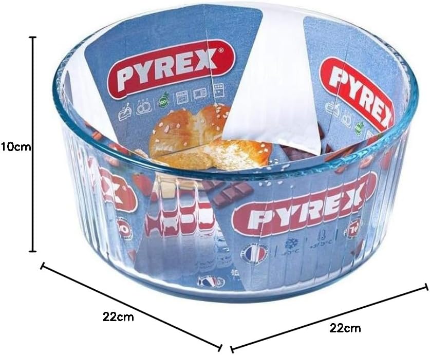 תבנית סופלה גדולה 22 ס"מ - Pyrex