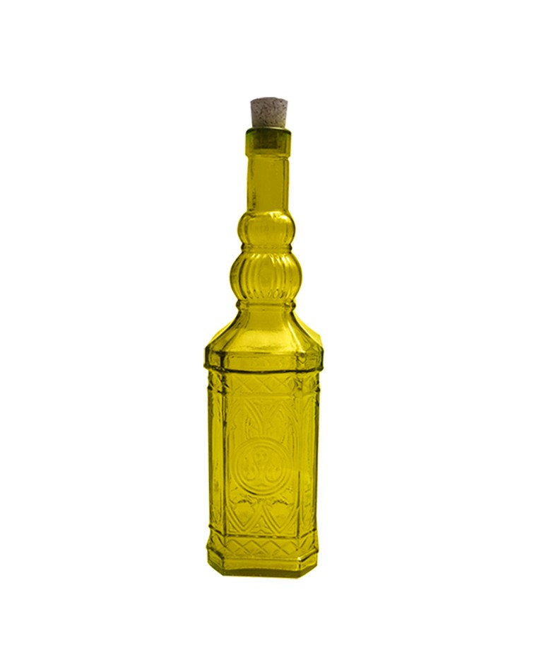 בקבוק מרובע צהוב בנפח 700 מ"ל ...