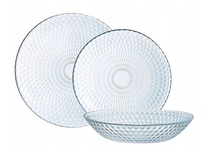 סט 18 צלחות דגם Luminarc - Pam...