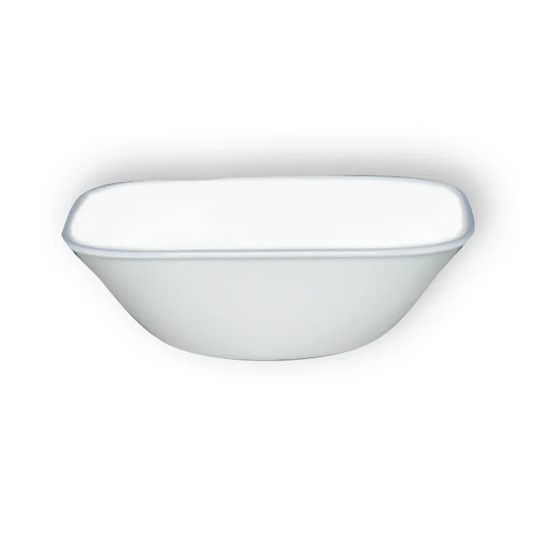צלחות קורנינג מרובעות (16 חל') דגם 437  Corning Corelle -  Aquarello
