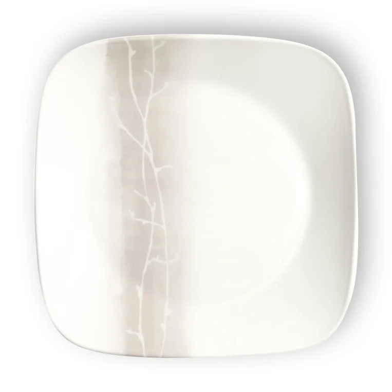 צלחות קורנינג מרובעות (12 חל') דגם 438  Corning Corelle -  Wandering Grove