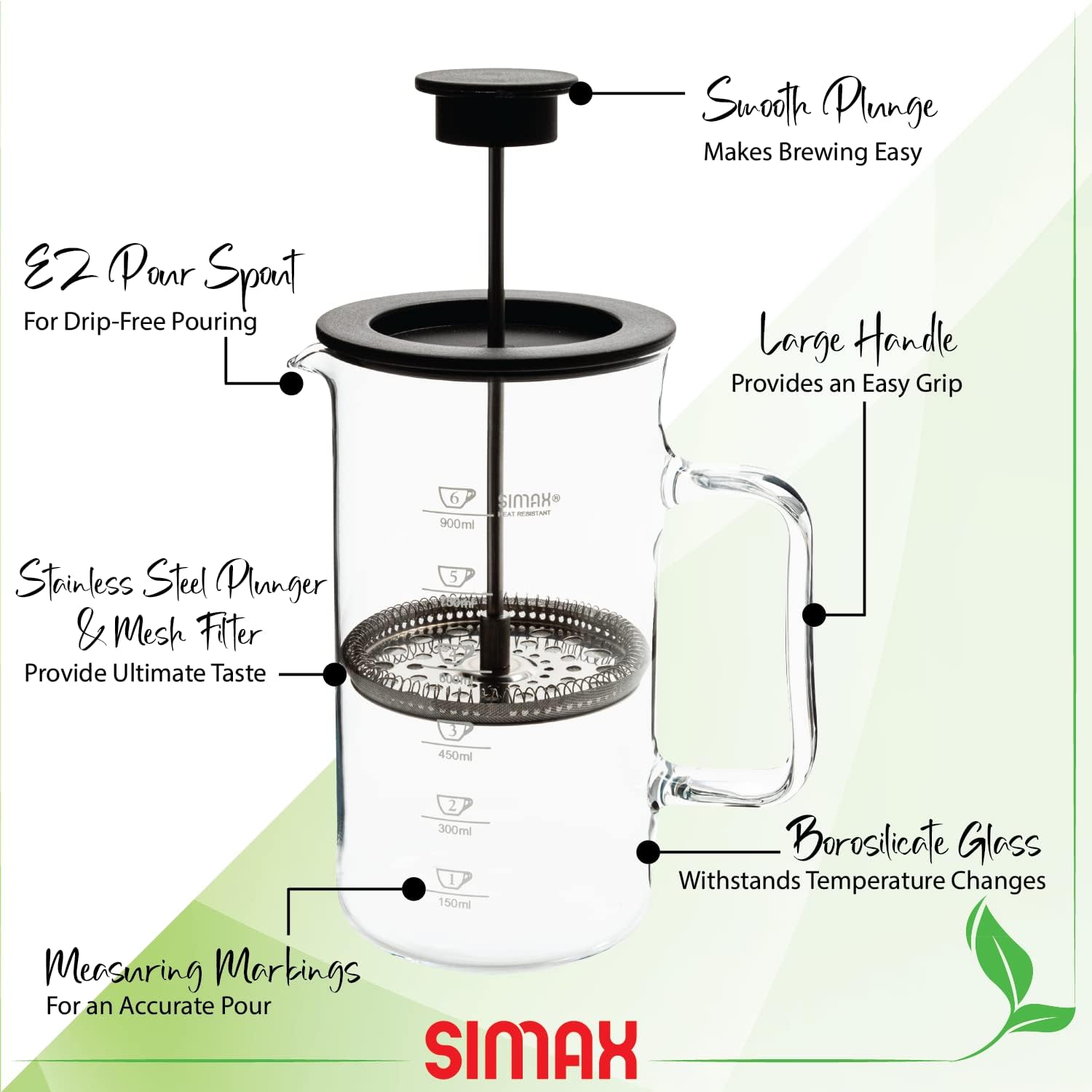 פרנץ' פרס פרקולטור בנפח 1 ליטר - Simax