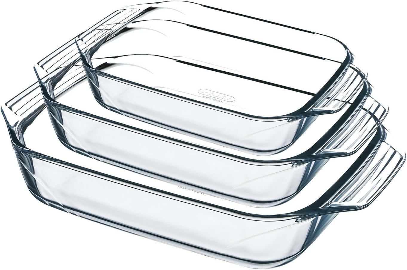 סט 3 תבניות פיירקס מלבנית עם י...