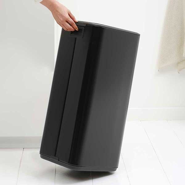 פח אשפה למטבח פדל מרובע 30 ליטר  - Brabantia