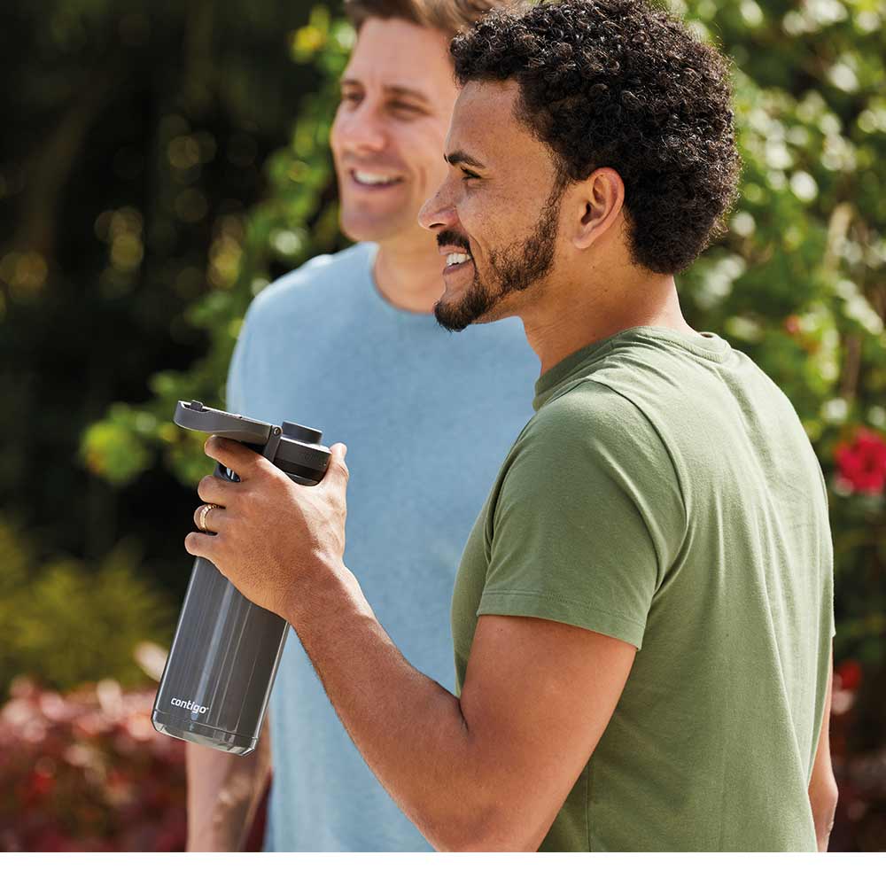 בקבוק נירוסטה Jackson Chill 2.0 אפור 900 מ"ל - Contigo