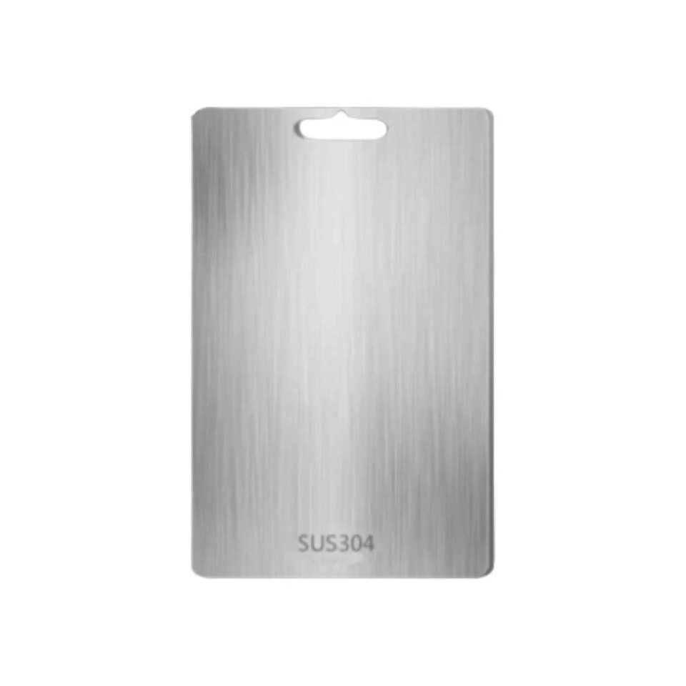 לוח חיתוך נירוסטה בינוני