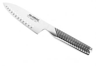 סכין שף רחב חריצים GLOBAL - g/...