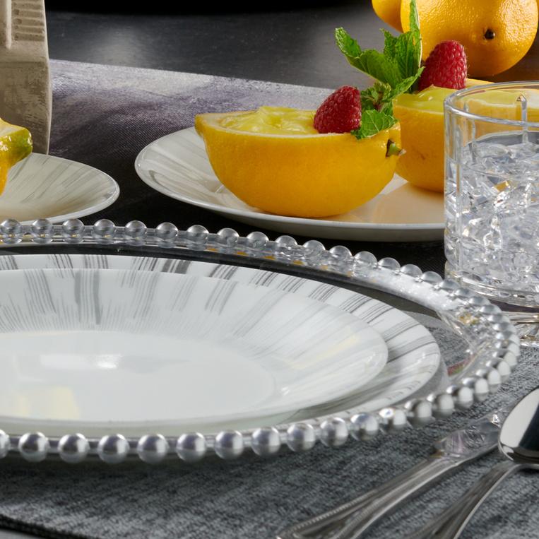 סט 18 צלחות קורנינג קורל דגם (216) Corning Corelle - Arica