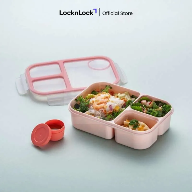 קופסת אוכל מחולקת 980 מ"ל - Lock&Lock